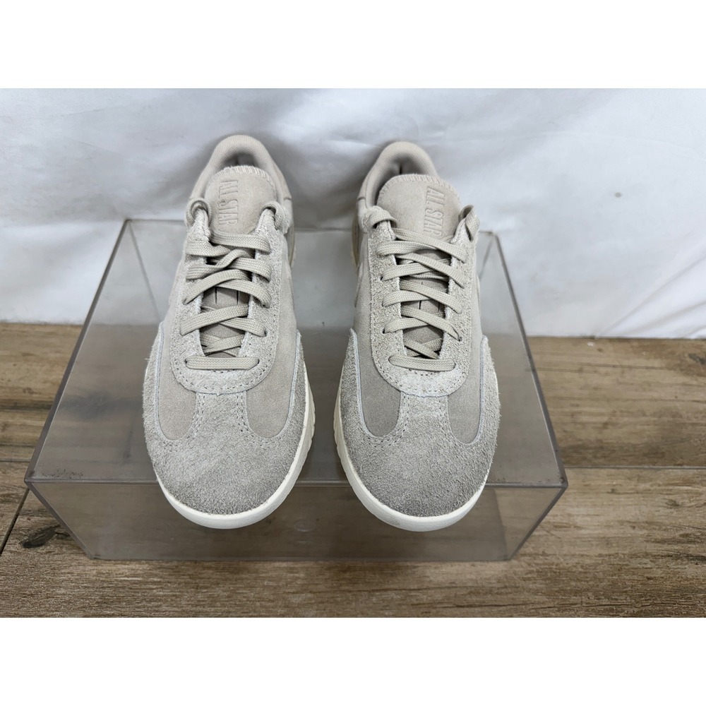 Converse Run Star Trainer OX Papyrus Egret Suede Sneakers A13058C Womens 6.5‎ - Picture 3 of 8